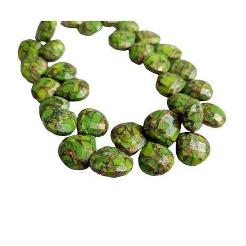Perles de cœur turquoise Mojave pour éviter les bijoux ternes - 2