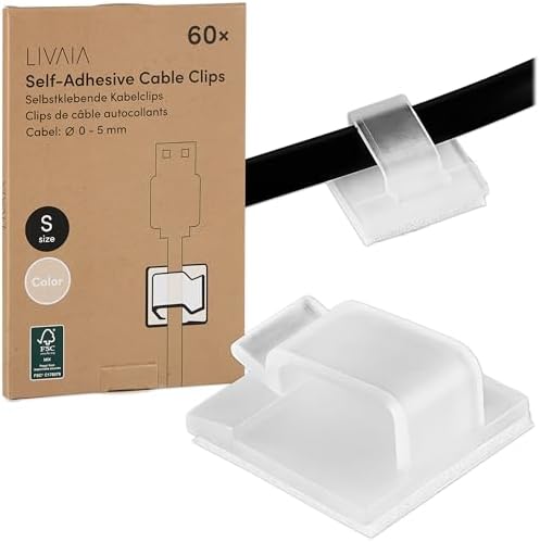 Transparente Kabelclips 60x Selbstklebende Kabelhalter Transparent – Kabelführung & Kabelclips Für Büro, Zuhause, Auto – Unsichtbare Kabelorganisation Transparente Kabelclips 60x Selbstklebende Kabelhalter Transparent – Kabelführung & Kabelclips Für Büro, Zuhause, Auto – Unsichtbare Kabelorganisation