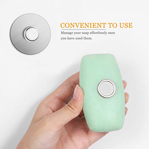 Cabilock Zeephouder magneet zeep beschermer zelfklevende muur zeepschaal zeephouder voor zeep wastafel houder - Image 7
