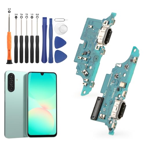Dock Connector for Samsung Galaxy A26 5G Charging Port Flex Cable Replacement for Samsung Galaxy A26 5G A266U A266E A266B USB Charger Dock Board Connector with Tools(Black)