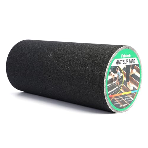 Image of 12 in x 35ft Anti Slip Tape, Wide Heavy Duty Traction All Weather Abrasive Grip Tape,Friction,Non Skid for Indoor,Outdoor Stairs, Garage Ramps, Decks,Home & Business Use