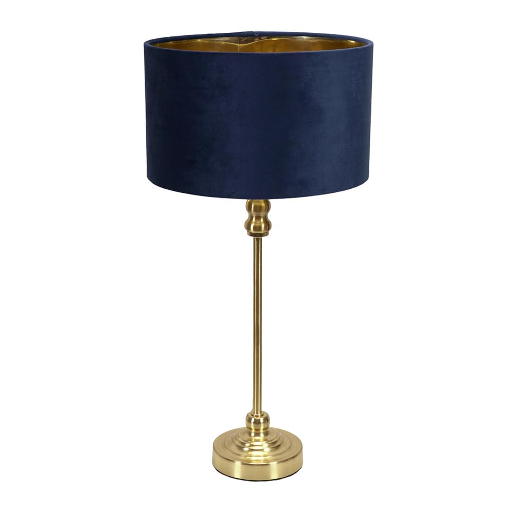 ValueLights | Maggie Gold Metal Candlestick Table Lamp with & Warm White Bulb | Table Lamps, Home Décor & Improvement Essential