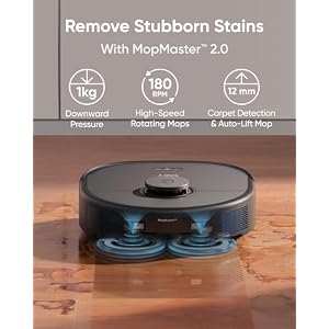 eufy X10 Pro Omni Robot Vacuum and Mop Combo, 8,000 Pa Suction, Dual Mops with 12 mm Auto-Lift and Carpet Detection, AI Obstacle Avoidance, Auto Mop Washing, Auto Drying, Self-Emptying, Self-Refilling eufy X10 Pro Omni Robot Vacuum and Mop Combo 8000 Pa Suction Dual Mops with 12 mm Auto Lift and Carpet Detection AI Obstacle Avoidance Auto Mop Washing Auto Drying Self Emptying Self Refilling