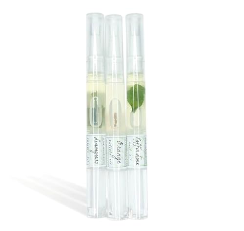 Greenmade goods Lemongrass, Orange, Lime Cuticle Oil Trio Professional Manicure