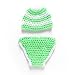 Produktbild KAIKUN Newborn Fotoshooting Neugeborenen Fotografie Süße Kostüme für Fotografie Weiche Fotografie Prop Baby-Fotografie-Outfits Häkeln Sie Fotografie Prop Green,Cap 14.43inch-15.21inch