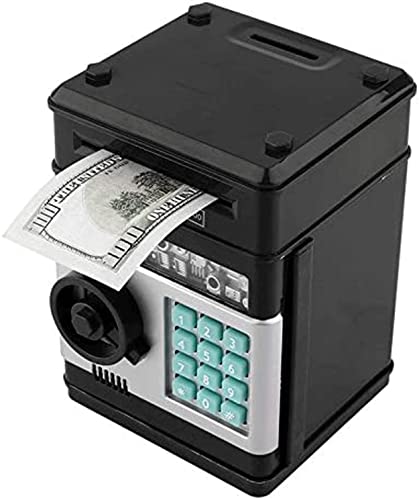Tirelire électronique en Forme de Cochon pour espèces, pièces de Monnaie, boîte à Billets, Coffre-Fort Automatique pour Billets, Mot de Passe, Distributeur ATM - Cadeau d'anniversaire pour Enfants