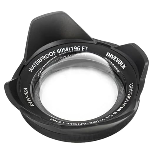 DIVEVOLK Underwater Wide Angle Lens