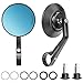 kemimoto Motorcycle Handlebar Bar End Mirrors Rearview Mirror Universal 7/8" Handle Round for Suzuki Honda Kawasaki Scooters DUCATI Aprilia