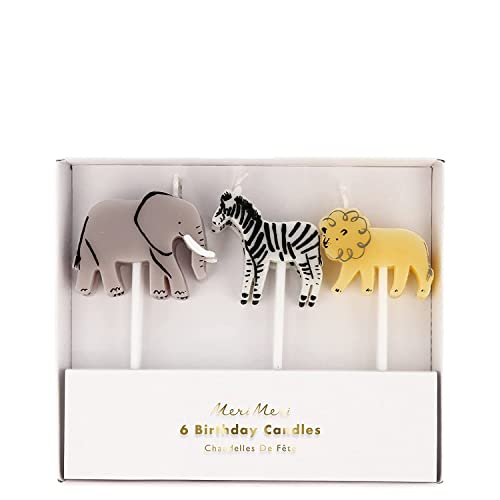 Meri Meri Safari Animal Candles #TOP20