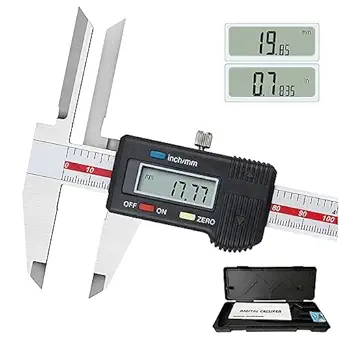 Long Upper Jaw Digital Caliper Measuring Tool, 0-6