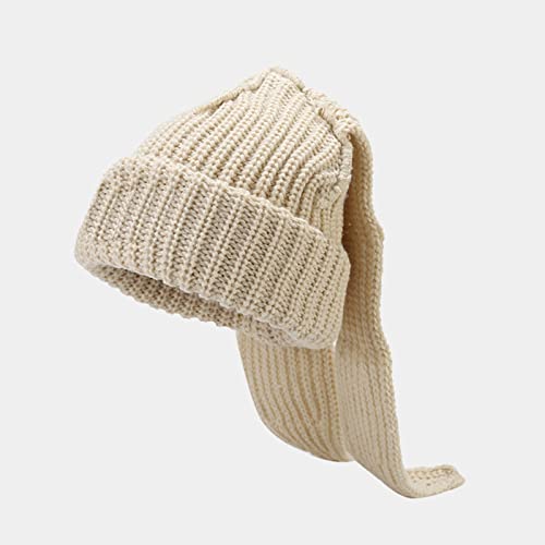 Thicken Knit Hats Cute Bunny Long Ears Funny Hat Winter Skiing Cycling Driving Warm Hats Windproof Hat4