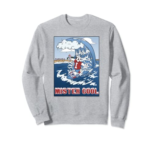 ICEE Bear Mister Cool Surfing Poster Sweatshirt