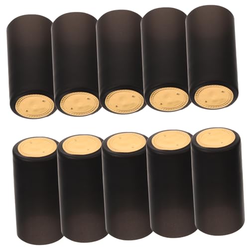 STOBAZA Wine Covers Bottles Heat Shrink Capsules (100pcs) Wine Bottle Shrink Wrap