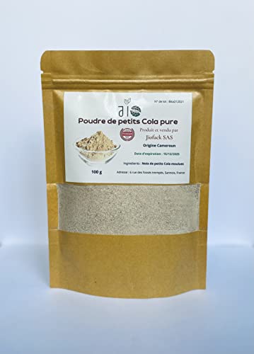 100 g – Poudre de petits cola – Ultra fine – 100% pure – Aucun mélange