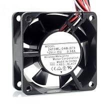for 2410ML-04W-B79 6025 6CM 60mm 12V 0.58A Three Wire Speed Dual- Ball Bearing Cooling Fan 60 * 60 * 24mm