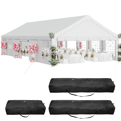 DWVO 20x40ft Party Tent Outdoor Heavy Duty Wedding Event...