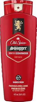 Red Zone Swagger Body Wash for Men, Scent of Confidence, 21 fl oz