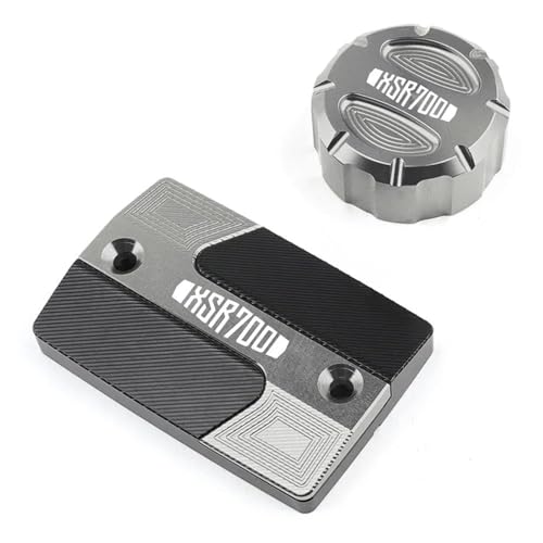 Bouchon de réservoir pour Yamaha XSR 700 2016-2020, finition de qualité supérieure grise