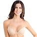 Light Padded Bra with Clear Back Band and Adjustable Straps with Front Closure