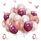 Amplia gama de usos: los globos de confeti con purpurina son ideales para bodas o fiestas de cumpleaños, despedidas de soltera, graduación, vacaciones, primer cumpleaños, despedida de soltera, compromiso, celebraciones de aniversario, decoración de interiores o exteriores y festivales.