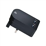 Cargador de pared USB doble para todos los teléfonos, tabletas, reproductores de música y otros dispositivos