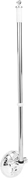 Yardwe Suction Cup Flagpole Holder, Stainless Steel Car Flag Pole Mount, Adjustable and Secure Flag Pole Bracket for Vehicle, Truck, Boat, Outdoor Use Silver