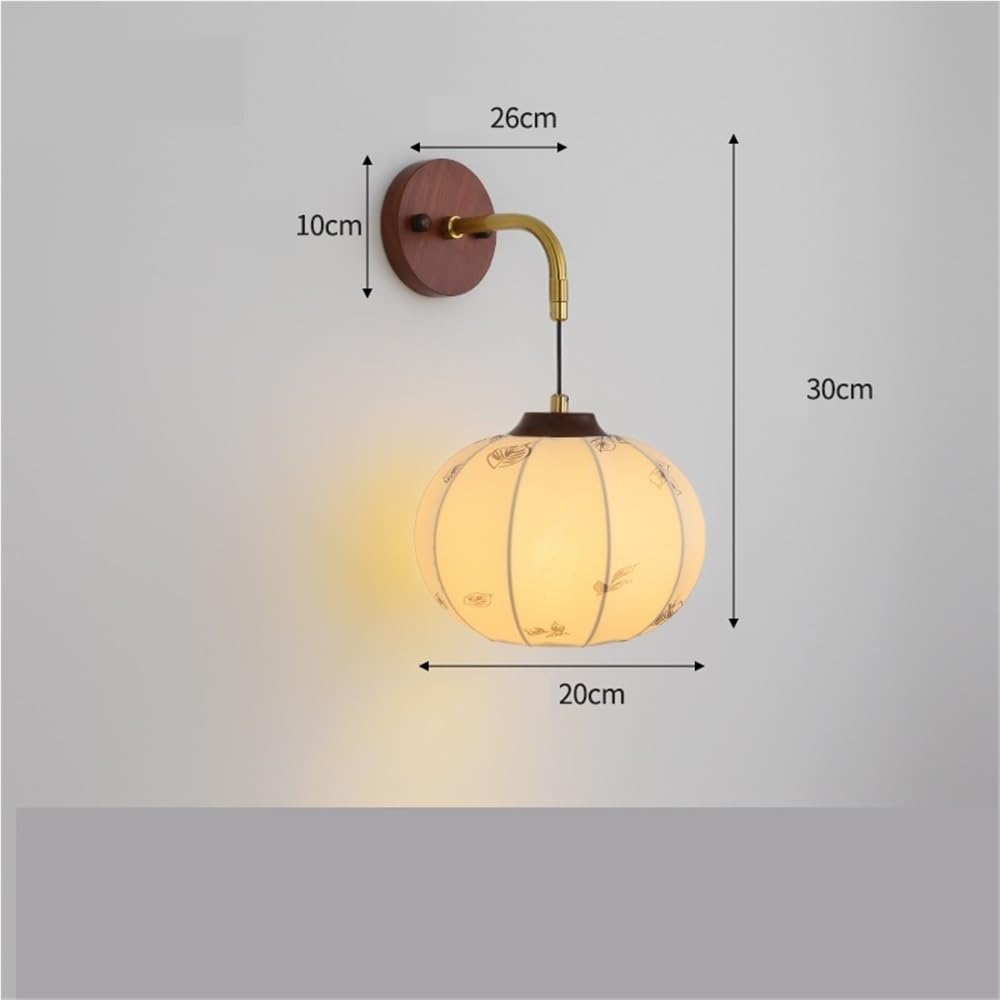 Kinkiet ścienny Lampka nocna w stylu retro, lampa ścienna do gabinetu, korytarzu, nastrojowa, wisząca