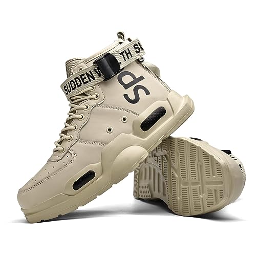 Ahico Mens Fashion Sneakers High Top Walking Shoes Sport Athletic Casual Shoe Vogue Stylish Men4