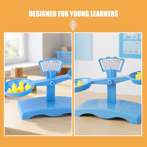 Balanza Montessori para matemáticas con kit de experimentos científicos de montaje DIY 6