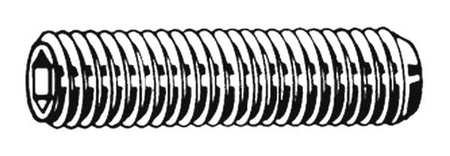 10-24X3/16 Cup Socket Set Screw,Pk100,Pack Of 6