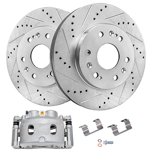 Image of Detroit Axle - Front Brake Kit for Silverado Suburban Sierra Yukon XL 1500