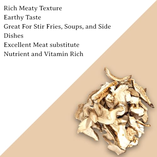 Dried Sliced Shiitake Mushrooms - 8 oz Bag - Rich Umami Taste - Aromatic Culinary Ingredient for Soups, Stir-Fries, Ramen, Pastas, Risottos, and Broths - Thumbnail 5