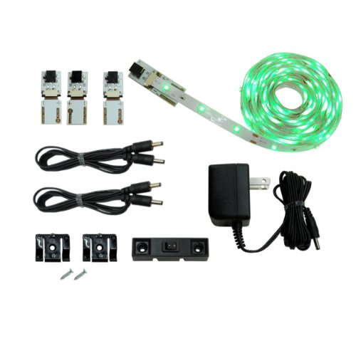Image of Inspired LED Cut and Connect Series Kit | Normal Bright | Green | 9.5ft / 3M | Kitchen Lighting | Cove Lighting | Dimmable -3M kit