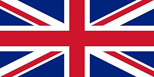 Union Jack Flag 5ft x 3ft Large - 100% Polyester - Metal Eyelets - Double Stitched