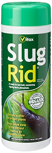 Vitax Slug Rid Slug and Snail Pellets, Suitable For Flowers and Edibles, Organic Gardening Compatible - 500g