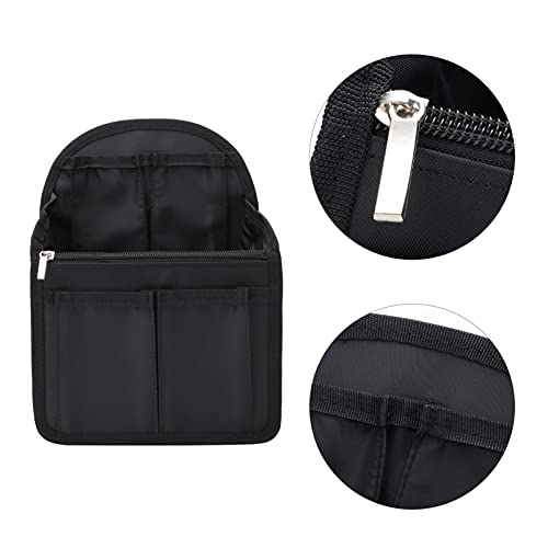 Cabilock Mini organizador de mochila com divisória pequena para bolsa, bolsa de ombro de nylon leve