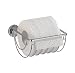 Produktbild Wenko 17799100 Power-Loc WC-Rollenhalter Bovino - Befestigen ohne bohren, Easy Hang On, Edelstahl rostfrei, 14 x 7.5 x 15 cm, Glänzend