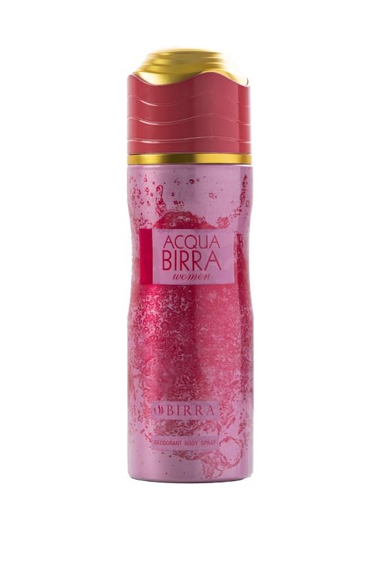 BIRRA Acqua Deodorant Body Spray for Women, 200ml | Long Lasting Fresh & Floral Fragrance | Daily Use Deo Spray | Light, Refreshing & Elegant Scent for Women (Set of 1)-image-36