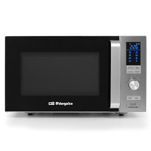 Orbegozo Mig 2528 Co   Microondas Grill Y Convección, 25 L, 6 Niveles De Potencia, Display Digital Led, 7 Menús Preconfigurados, Temporizador, Programa Descongelación, 900 1950 W