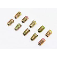 Metric Brake Line Invert Flare Fittings for 3/16" Tube. 10 x 1 mm Pack of 10
