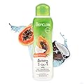 TropiClean Dog Shampoo Grooming Supplies - Luxury 2-in-1 Shampoo & Conditioner - Dog and Cat Shampoo & Conditioner - Derived from Natural Ingredients - Used by Groomers - Papaya & Coconut, 355ml