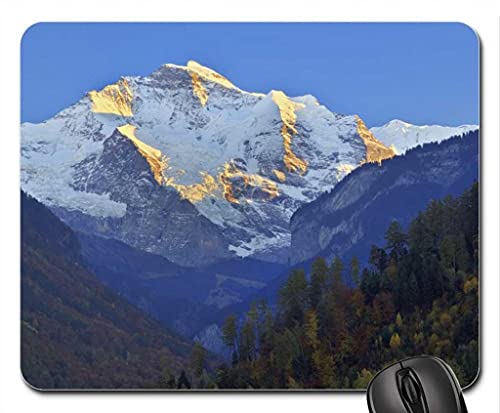 Preisvergleich Produktbild Mount Jungfrau Interlaken Switaerland Mouse Pad, Mousepad (Berge Mouse Pad)