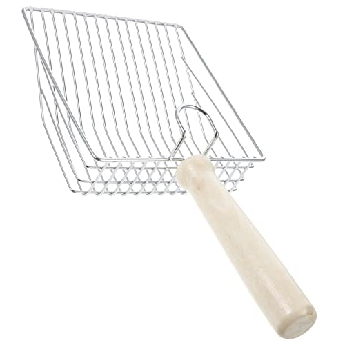 Toddmomy Portable Cat Litter Scoop Ergonomic Shovel with Filtered Lightweight Design for Easy Cleaning Long Handle for for Litter Boxes and Pet Care