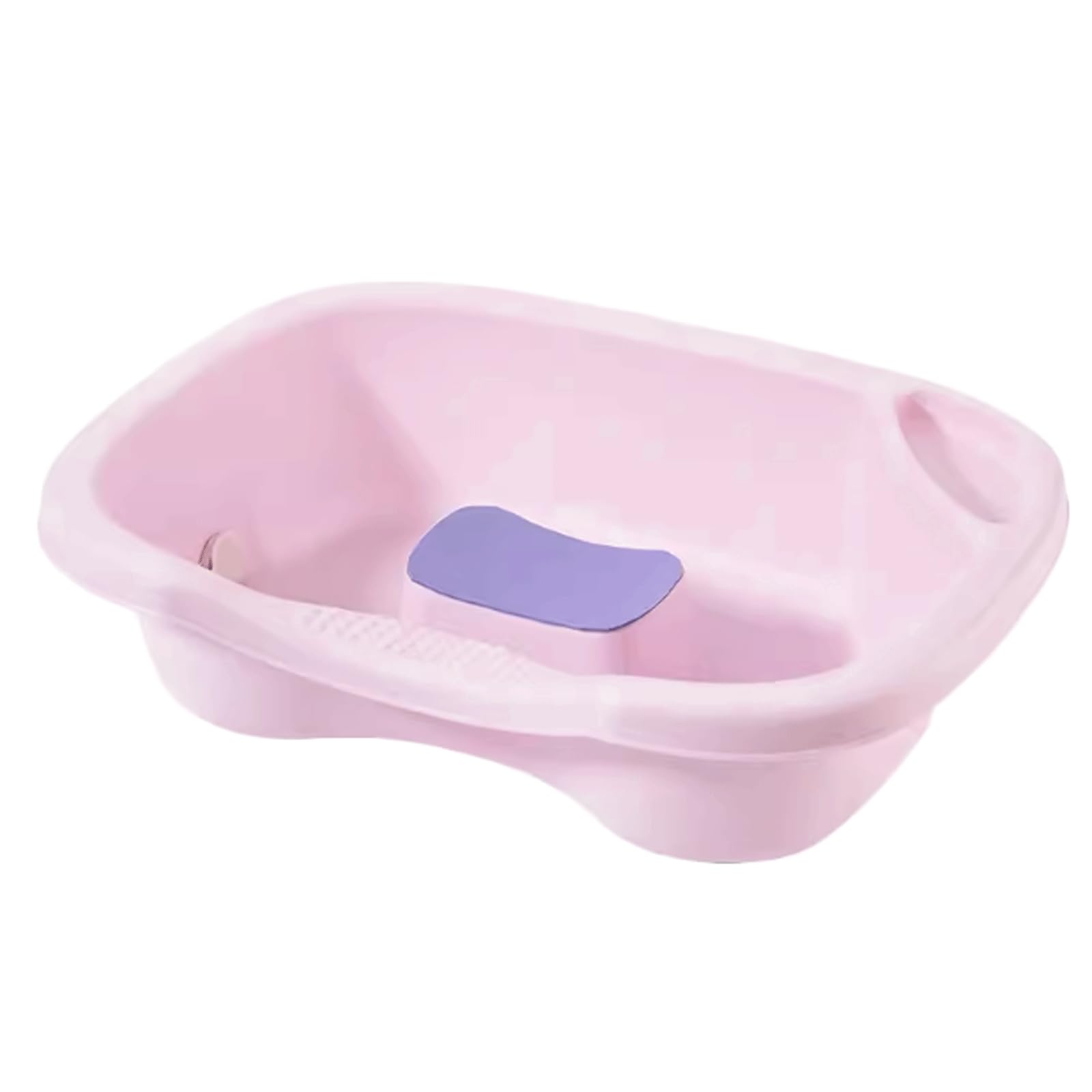 esmen Lavabo per Capelli per Anziani Lavabo per Shampoo Compatto da Comodino Lavello con Tubo di drenaggio Ciotola per Shampoo ergonomica Portatile