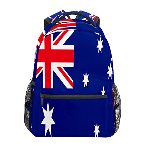Girls Backpack For Teen Kid Lightweight Travel School Bag Australia Flag Casual Daypack Laptop Backpacks For Men Women #TOP3