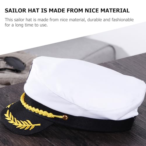 Chapeaux de Capitaine en Coton Confortables pour Soirées et Célébrations - 5