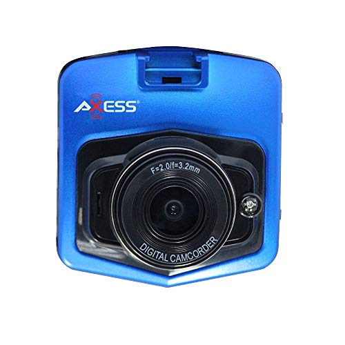 AXESS DC4201 HD 1080p Video Recording Dash Cam/DVR with Built-in Rechargeable Battery