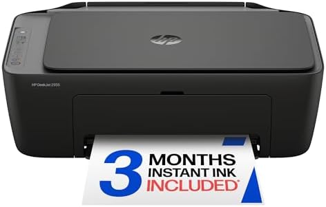 HP DeskJet 2955 Wireless All-in-One Color Inkjet Printer, Scanner...