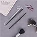 2 Sets of Wooden Hair Sticks Chopsticks for Women - Black & Black
