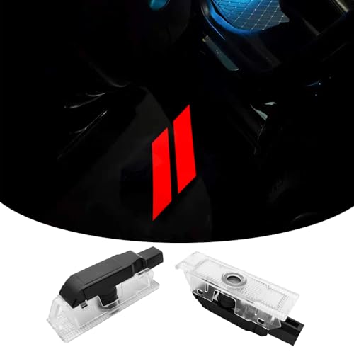 2PCS Non-Fading LED Door Logo Lights Car Accessories HD miniatura 6
